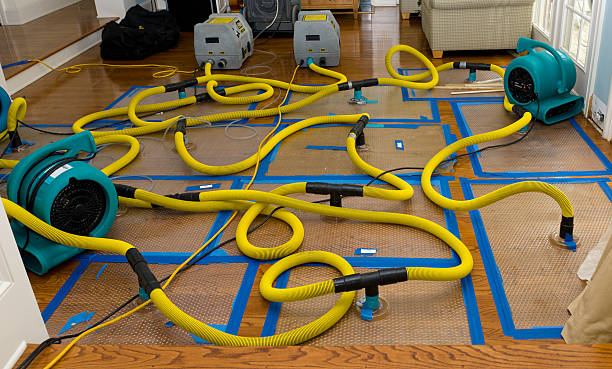 Professional Crawl Space Water Removal technician working in Baltimore, OH